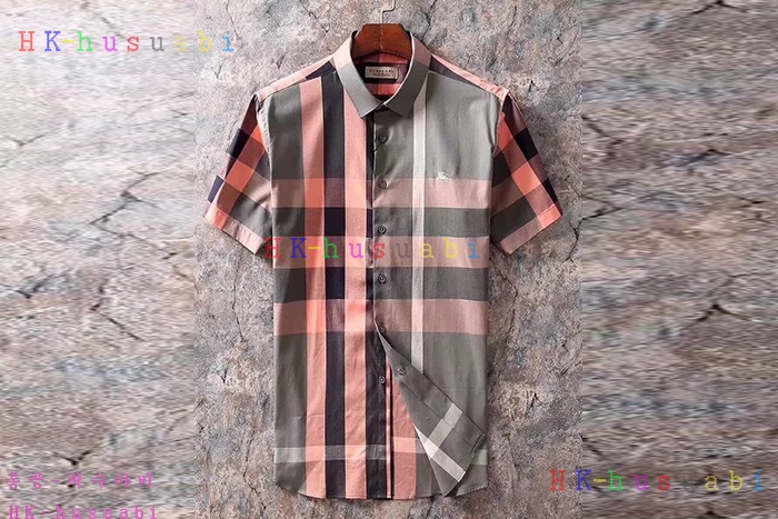 NEW 버버리 카라반팔셔츠 BB 3669522
