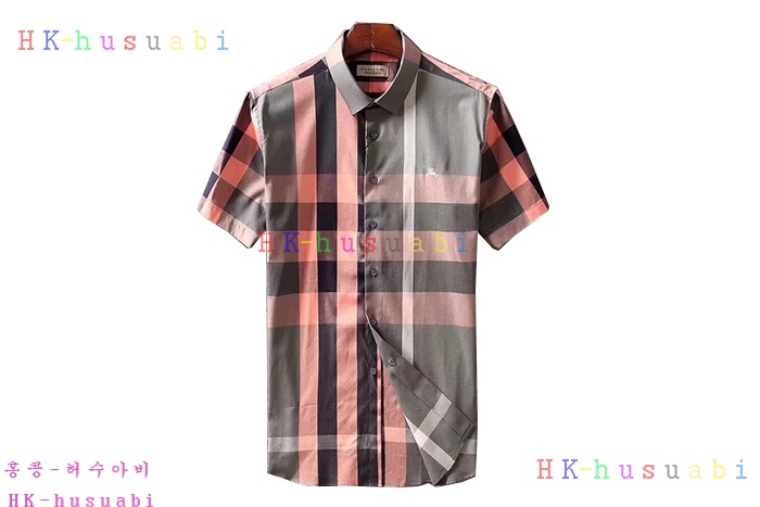 NEW 버버리 카라반팔셔츠 BB 3669522