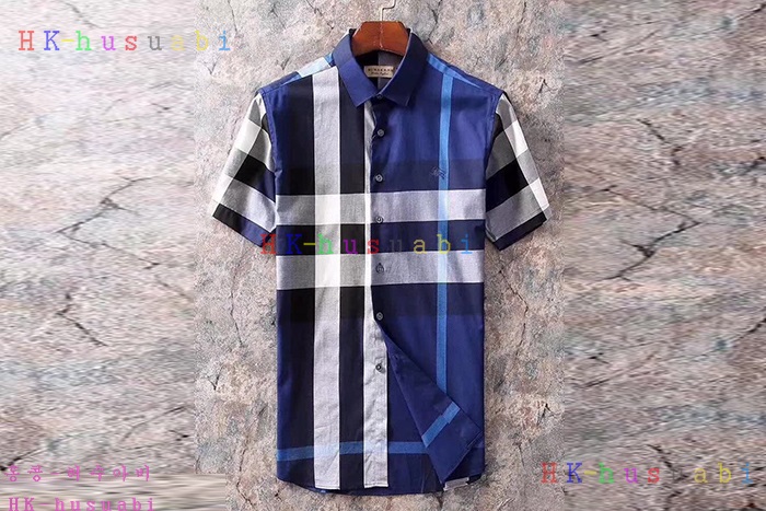 NEW 버버리 카라반팔셔츠 BB 3669522