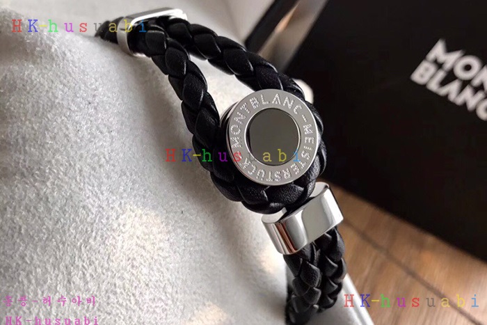 NEW 2018SS 몽블랑 남성용팔찌 M12007
