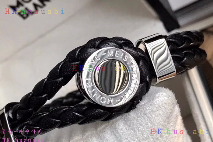 NEW 2018SS 몽블랑 남성용팔찌 M12007