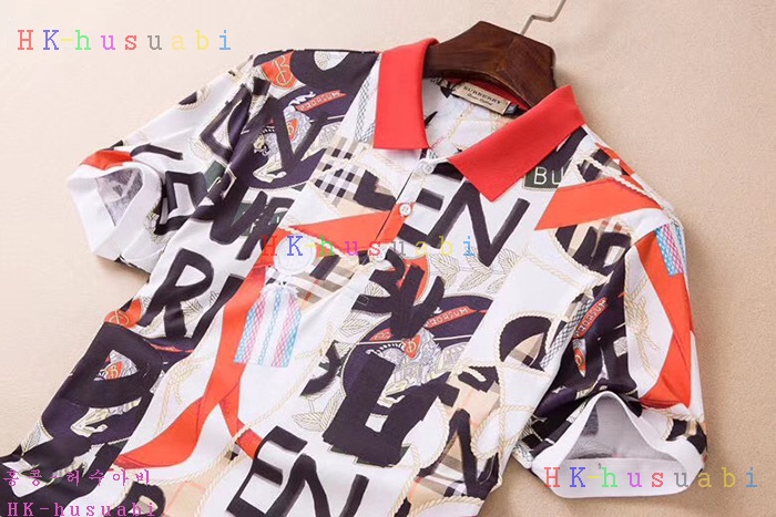 NEW 버버리 남성용 반팔티 BB 0668030