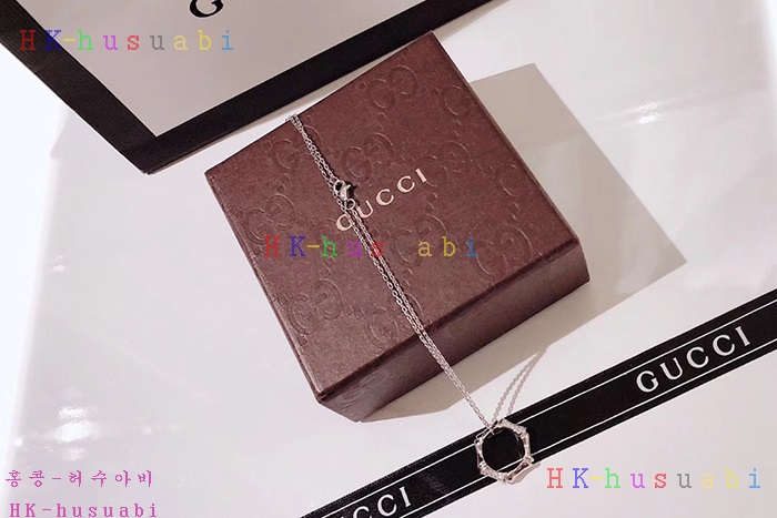 NEW 구찌 은목걸이  신상 GU 870019 