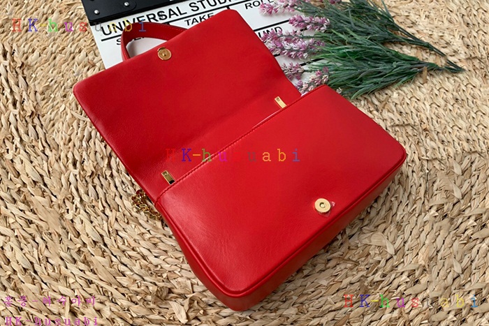 ★미러급★버버리 스몰 퀼트 체크 램스킨 롤라 백 BB 322201-4