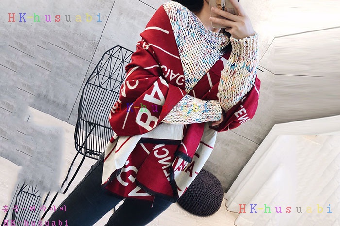 NEW 발렌시아가 스카프 신상 BL 386601