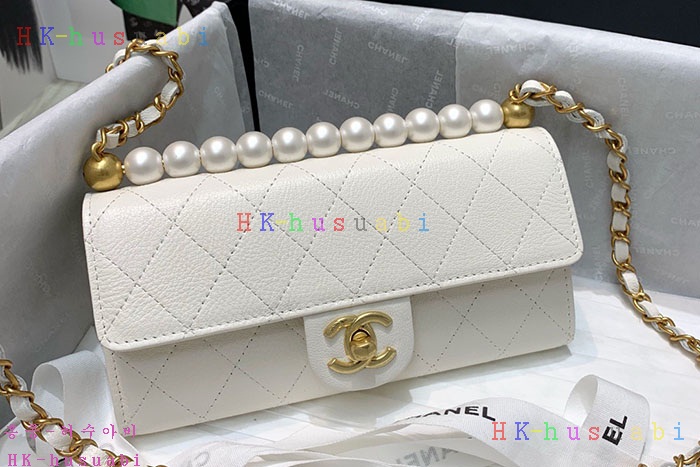 ★미러급★ 샤넬 진주 WOC A 142771