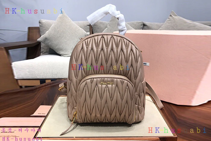 ★미러급★미우미우 마드라스 백팩 M 346650-3