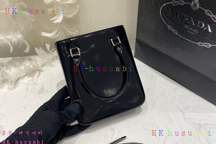 ★미러급★프라다 브러시드 미니 토트백 1BA331