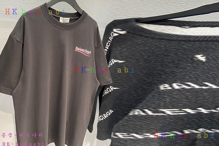 NEW 발렌시아가 반팔티 신상 B 9933338