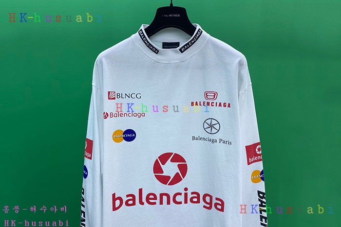 NEW 발렌시아가 긴팔티 신상 B 6829016