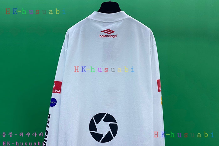 NEW 발렌시아가 긴팔티 신상 B 6829016