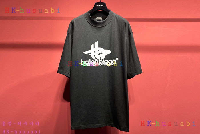 NEW 발렌시아가 반팔티 신상 B 6829027