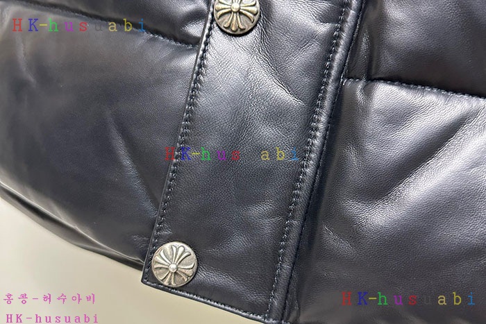 NEW 크롬하츠 가죽 패딩조끼 신상 C 528801