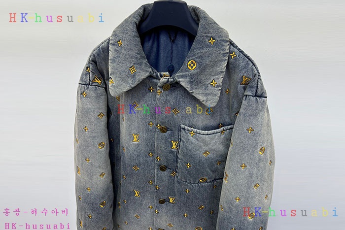 NEW 루이비통 데님 솜자켓 신상 LV 857713