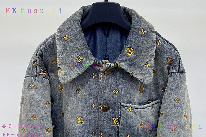 NEW 루이비통 데님 솜자켓 신상 LV 857713