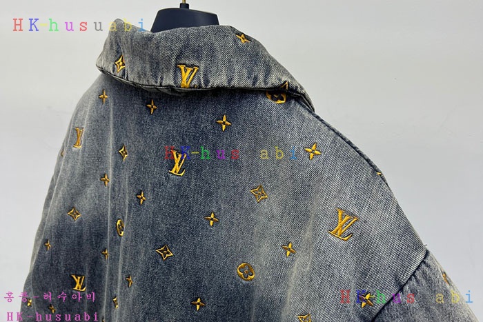 NEW 루이비통 데님 솜자켓 신상 LV 857713