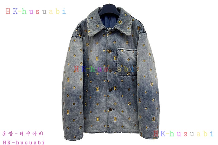 NEW 루이비통 데님 솜자켓 신상 LV 857713