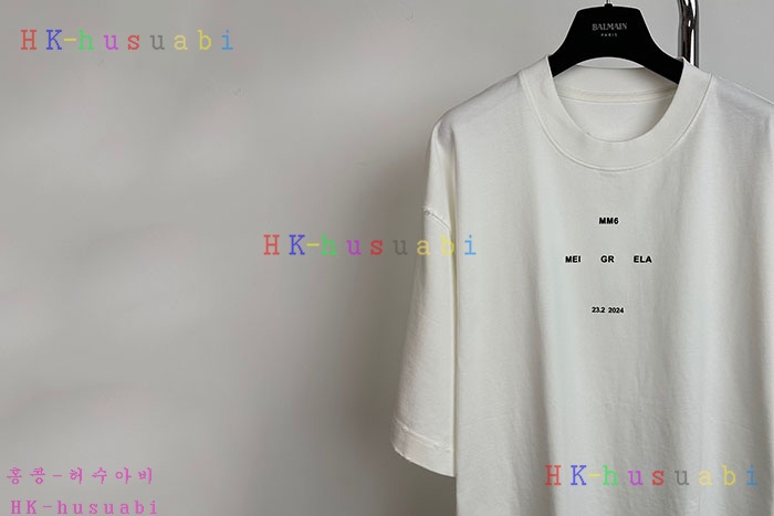 NEW 메종 메르지엘라 반팔티 신상 M 8857030