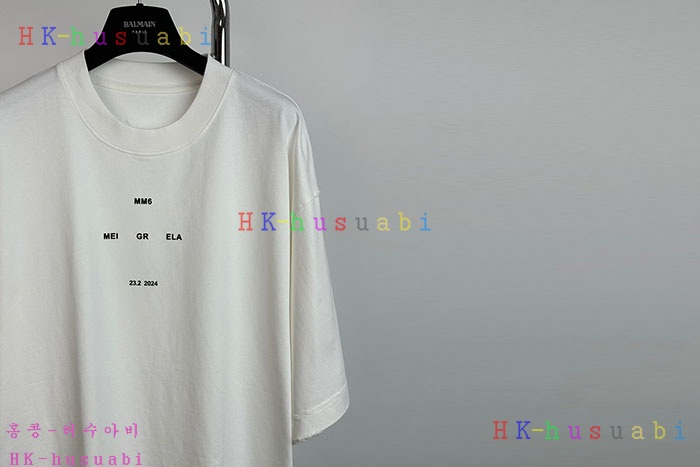 NEW 메종 메르지엘라 반팔티 신상 M 8857030