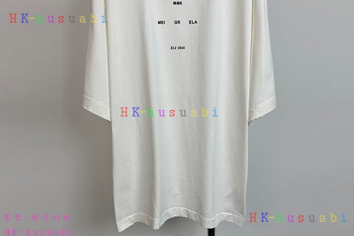 NEW 메종 메르지엘라 반팔티 신상 M 8857030