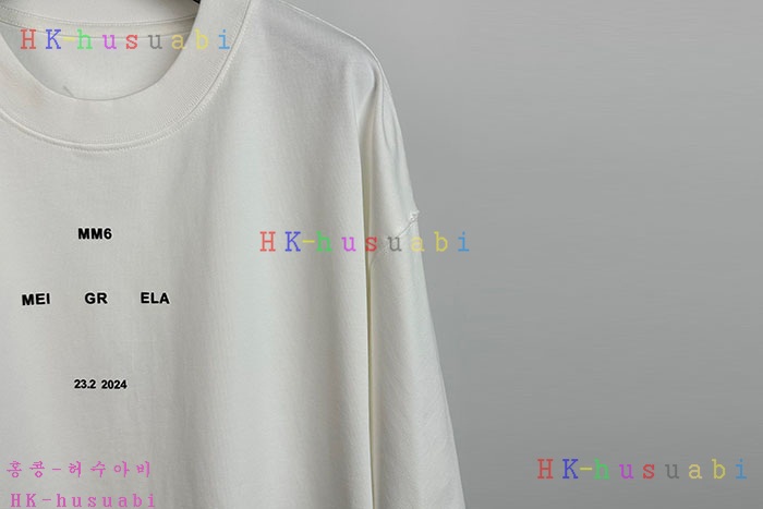NEW 메종 메르지엘라 반팔티 신상 M 8857030