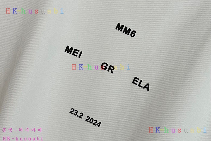 NEW 메종 메르지엘라 반팔티 신상 M 8857030