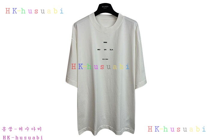 NEW 메종 메르지엘라 반팔티 신상 M 8857030