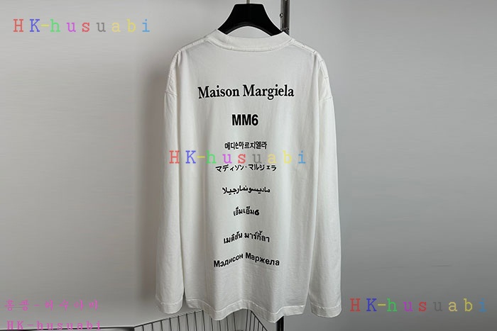 NEW 메종 마르지엘라 긴팔티 신상 M 6688804