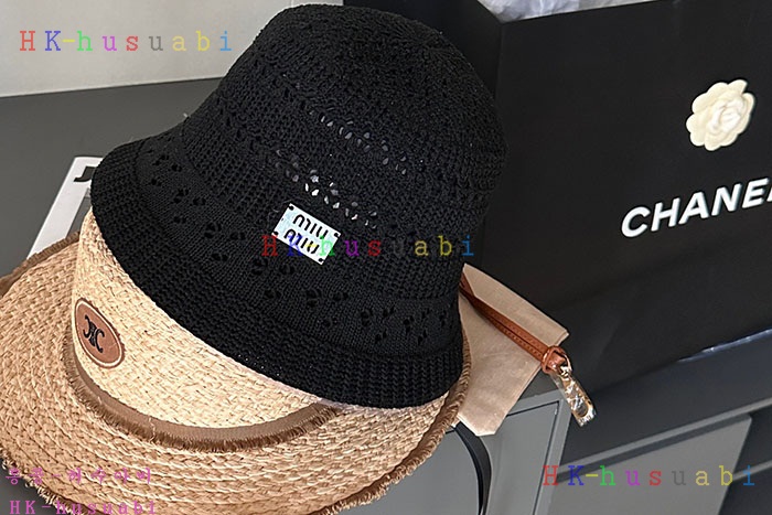 NEW 미우미우 모자 신상 M 4250112