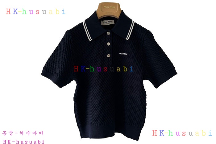 NEW 미우미우 니트반팔 신상 MU 533506
