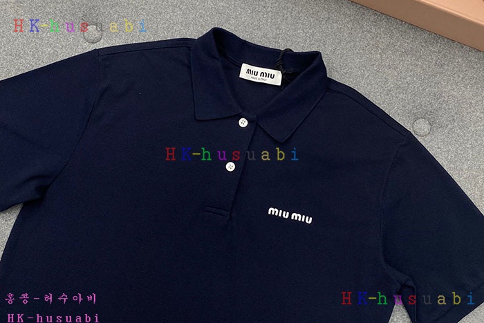 NEW 미우미우 반팔티 신상  M 3325007