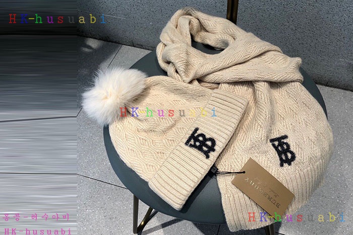 NEW 버버리 모자 머플러 신상 B 9570414