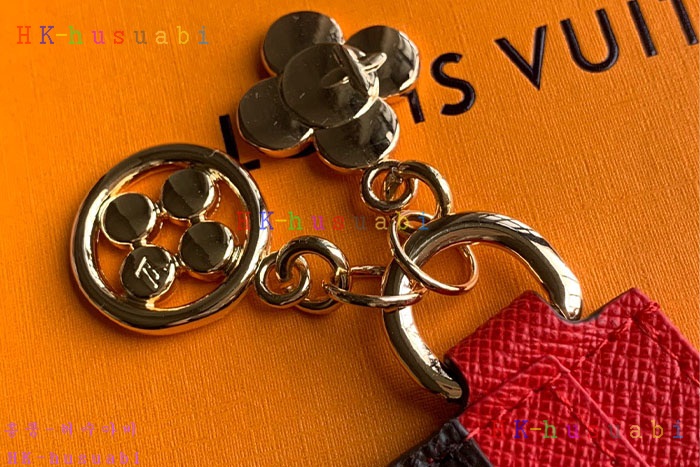 ★미러급★루이비통 홀리데이 LV 참 카드 홀더 M12215