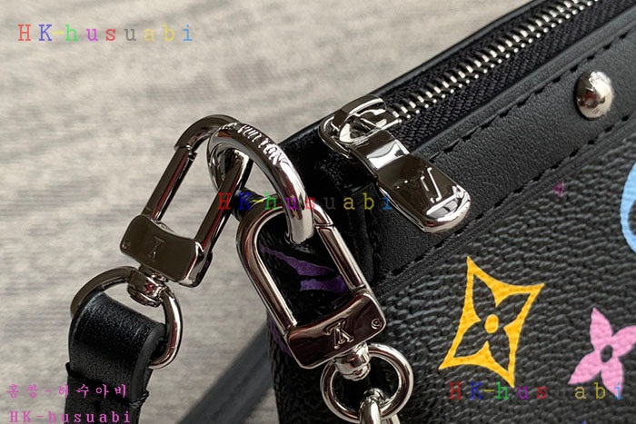 ★미러급★루이비통 LV x TM 포쉐트 악세수아 무라카미 컬렉션 Multicolore Noir M13663