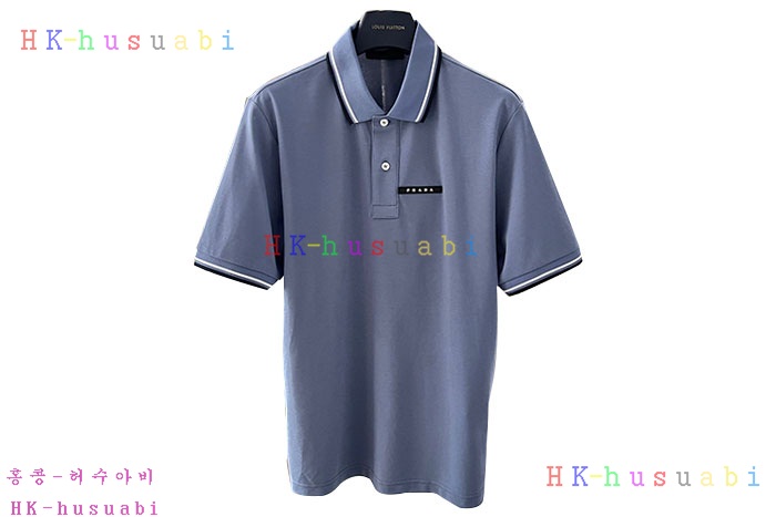 NEW 프라다 카라 반팔티 신상 P 2857011