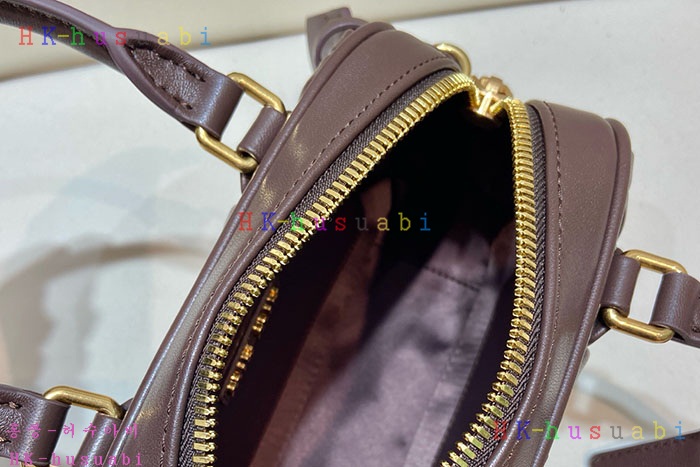★미러급★미우미우 마테라쎄 나파 가죽 탑 핸들 백 5BB123-7